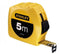 Stanley Rolbandmaat 5m - 19mm - Ergonomisch ontwerp - Geel