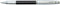 Sheaffer rollerball - 100 E9313 - Glossy black barrel brushed chrome cap nickel plated - SF-E1931351