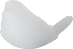 J-Line figuur Vogel - was - wit - small - LED lichtjes