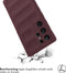 iMoshion Hoesje Geschikt voor Samsung Galaxy S23 Ultra Hoesje Siliconen - iMoshion EasyGrip Backcover - Aubergine