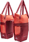 VAUDE TwinShopper - Fietstas - Dubbele uitneembare tassen - Hotchili