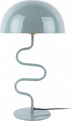 Leitmotiv Tafellamp Twist - Metaal - Speels design - Blauw - 31x54x31 cm (BxHxD) - E27/15W