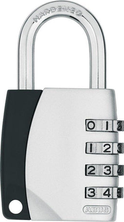 Abus 155/40 - Hangslot - Cijferslot met 4-cijferige code - Grijs