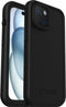 Otterbox Frē Series - Soft case - Waterdicht schokbestendig - Zwart (iPhone 15)