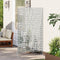 vidaXL - Privacyscherm - 100 x 50 x 180 cm - Gegalvaniseerd staal - Zilver
