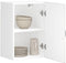 vidaXL - Keukenwandkast - Lucca - bewerkt - hout - wit