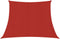 vidaXL - Zonnezeil - 160 - g/m² - 3/4x3 - m - HDPE - rood