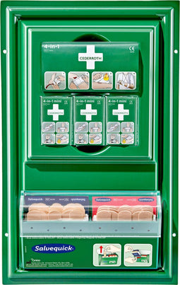 Cederroth Mini - Eerste Hulp Paneel - 4-in-1 bloedstelpend verband en pleisters (1 stuk)