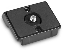 Mantona 18004 - Quick-release plate - Geschikt voor mantona Scout en Manfrotto - Zwart