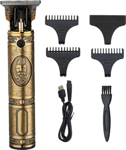Multifunctionele T-Blade Draadloze Trimmer - Professionele Haar- en Baardtrimmer met USB-Opladen - Perfect voor Thuisgebruik en Precisie Styling