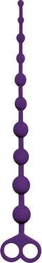 Anaal kralen snoer 33.5 cm - paars