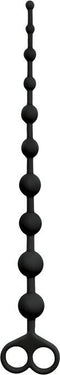 Anaal kralen snoer 33.5 cm - zwart
