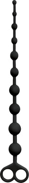 Anaal kralen snoer 33.5 cm - zwart