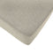 vidaXL - Voetenbank - 120x28x26 - cm - stof - crèmekleurig