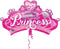 Anagram Folieballon Happy Birthday Princess 81 X 48 Cm Roze