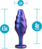 Anal Adventures Matrix - Bumped Bling Anaal Plug - Sapphire