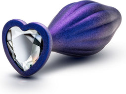 Anal Adventures Matrix - Wavy Bling Anaal Plug - Sapphire