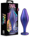 Anal Adventures Matrix - Wavy Bling Anaal Plug - Sapphire