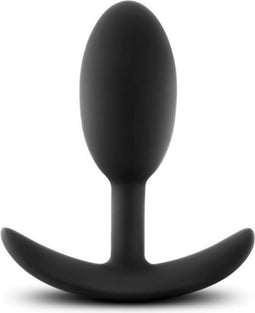 Anal Adventures Platinum - Vibra Slim Verzwaarde Anaal Plug -Medium
