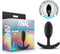 Anal Adventures Platinum - Vibra Slim Verzwaarde Anaal Plug -Medium