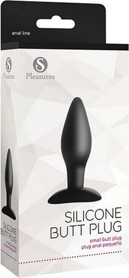 Anale Plug S Pleasures Zwart (Ø 3 cm)