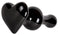 Anale Plug S Pleasures Zwart