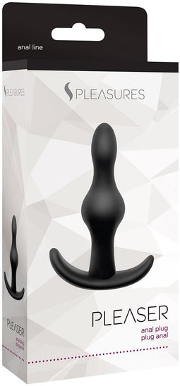 Anale Plug S Pleasures Zwart