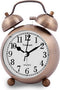 Analoge alarmklok Timemark Brons (9 x 13,5 x 5,5 cm)