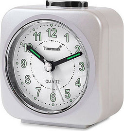 Analoge alarmklok Timemark Wit (9 x 8 x 5 cm)
