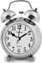 Analoge alarmklok Timemark Zilverkleurig (9 x 13,5 x 5,5 cm)