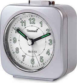 Analoge alarmklok Timemark Ziverachtig (9 x 8 x 5 cm)