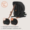 Lionelo Billy i-Size - Autostoel ISOFIX - Groep 1 2 3 - 76-150 cm - 9-36 kg - 10-standen Hoofdsteun - Grijs