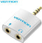 Vention AUX 3.5 mm mannetje naar 2 x 3.5mm Female Audio Connector Adapter 2 in 1 microfoon + Koptelefoon Splitter Converter