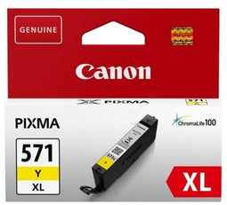 Canon CLI-571Y XL - Inktcartridge - Hoge capaciteit 715 pagina's - Geel (11ml)