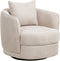 ANDALEN - Fauteuil - Beige - Polyester