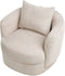 ANDALEN - Fauteuil - Beige - Polyester