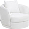 ANDALEN - Fauteuil - Wit - Polyester