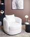 ANDALEN - Fauteuil - Wit - Polyester