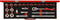 Gedore RED R69004024 3300006 Dopsleutelinzetset 24-delig