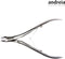 Andreia Professional Cuticle nipper - Nagelriem knipper - roetvrijstaal - Dubbele veer - 11 cm
