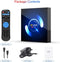 Android 10.0 TV BOX - Q6 4GB RAM 32GB ROM TV BOX - Android H616 Quad-Core - 64Bit Ondersteuning 2.4G/5G - Dual WiFi/6K/3D/H.265 - HDMI Smart TV BOX