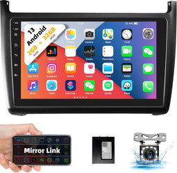 Android 13 Autoradio VW Polo - Multimedia Player - Mirror Link - Bluetooth