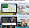 Android Autoradio - 2 Din - 9 Inch Touchscreen - Draadloze Carplay