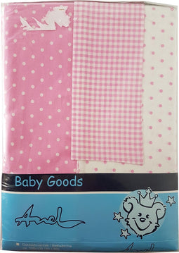 Anel Hemel voor Kinderbed - Roze-Wit
