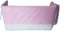 ANEL - hoofdbeschermer klein - geruit - met safety vent. - Roze - 180x30cm
