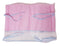 ANEL - hoofdbeschermer klein - geruit - met safety vent. - Roze - 40x60cm