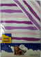ANEL - ledikantlaken met sloop - Kleur: Paars Ziggy - Formaat: 120x150cm