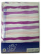 ANEL - ledikantlaken met sloop - Kleur: Paars Ziggy - Formaat: 120x150cm