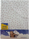 ANEL - wiegenlaken met sloop - Kleur: wit met bruine stippen - Formaat: 80x100cm