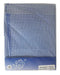 ANEL - Wieglaken met sloop - Kleur: blauw / wit geruit - Formaat: 80x00cm